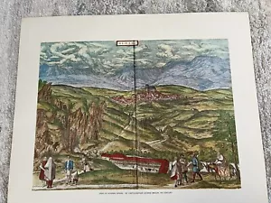 Vintage Lithographie Made in Spain - Bild 1 von 3