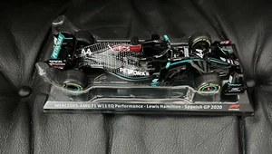 Lewis Hamilton signed model car Mercedes F1 2020 Spain GP Winner. RARE + PROOF - Picture 1 of 4