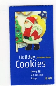 Folleto completo de 20 galletas de Navidad 2005 37 centavos Scott #BK299, como nuevo casi nuevo - Imagen 1 de 1
