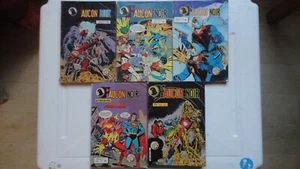 LOT DE 6 BD PETIT FORMAT FAUCON NOIR N° 11 14 19 20 + ALBUM AVEC 21 ET 22 AREDIT - Picture 1 of 2