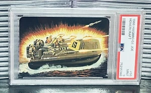 Hovercraft 1986 Hasbro GI G.I. JOE Series 1 Card #56 PSA 9 MINT POP 2 No 10’s - Picture 1 of 2