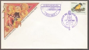 1980 SOVEREIGN HILL Gold Mining Town Victoria Australia Souvenir Cover # 8 - Picture 1 of 1