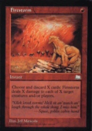 Firestorm - Weatherlight: #101, Magic: The Gathering Nm R106 - Image 1 of 1