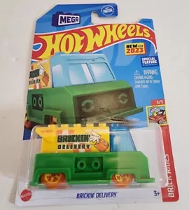 Hot Wheels - Nuovo per auto serie 2023 - CONSEGNA BRICKIN' 58/250 - Foto 1 di 10