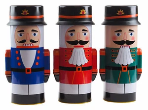 Christmas 25cm Large Nutcracker Tins - For festive treats, Food Or Gifts (3) - Picture 1 of 2