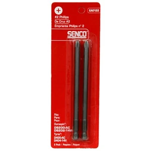 Senco EA0122 DuraSpin #2 Phillips Drive Bit Pack of 2 New for DS200 DS202 D404 - Picture 1 of 2