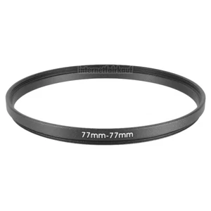 Anillo distanciador 77-77 mm 77 mm-77 mm anillo intermedio adaptador de filtro 77 - 77 mm anillo adaptador - Imagen 1 de 3
