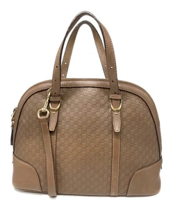 Echte Gucci Micro Gucci SSIMA Leder 2-Wege Tasche Schulter Handtasche gebraucht Italien - Bild 1 von 10