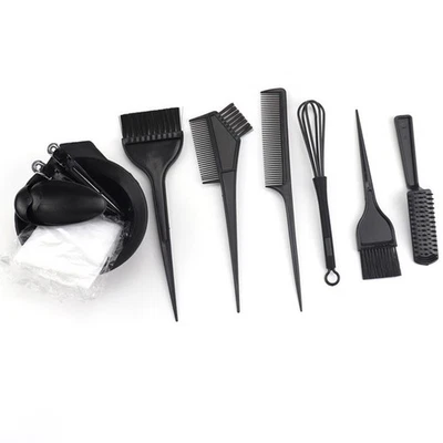  1 Set Haarfarben-Mischkit Haarfärbemittel-Kit Haarfärbemittel-Schalen Bürsten - Bild 1 von 4