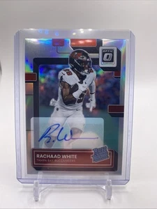 Rachaad White 2022 Panini Donruss Optic Silver Prizm Rated Rookie Rc Auto /125 - Bild 1 von 2