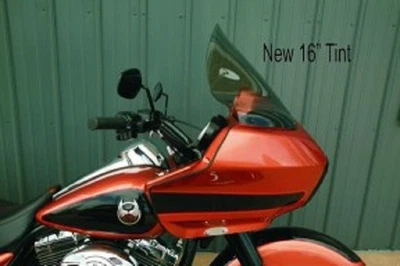 Nuevo de Lote Antiguo Klock Werks Parabrisas Acampanado 16" Tinte 98-13 FLTR Harley Road Glide 2310-0219 Foto 1 de 2