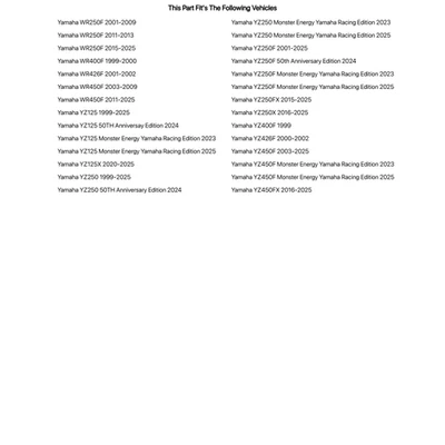 Juego completo de ruedas delanteras y traseras Tusk Impact Supermoto para Yamaha WR250F 2001 Foto 1 de 2
