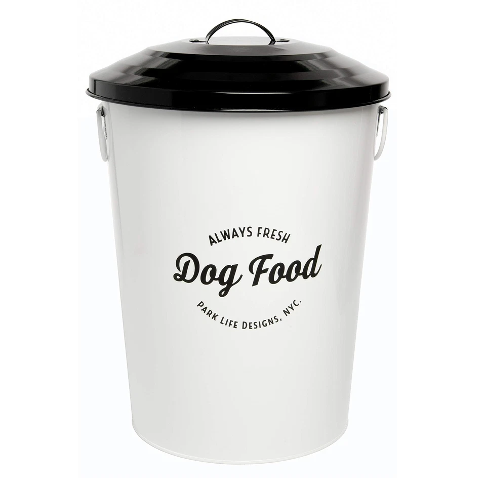 Park Life Designs Small Food Storage Bin | Andreas (White) - Image 1 of 1