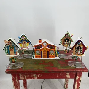 VINTAGE Mr. Christmas DISNEY 1993 MICKEY'S CLOCK SHOP Holiday innovations FUNKTIONIERT - Bild 1 von 9