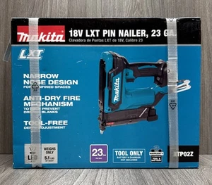 Makita XTP02Z 18V LXT Li-Ion 23-Gauge 1‑3/8" Cordless Pin Nailer (Tool Only) - Picture 1 of 1