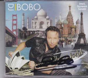 DJ Bobo-Around The World cd maxi single Gesigneerd - Picture 1 of 1