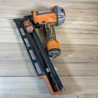 Ridgid R350RHF Round-Head Framing Nailer Black Orange 21 Degree 3-1/2 Cordless - Image 1 of 4