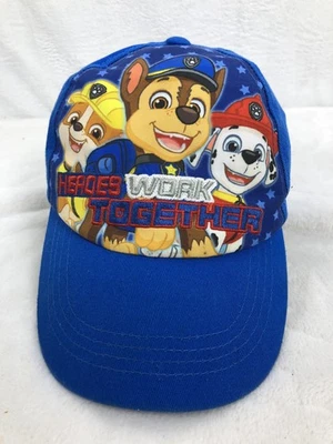 Paw Patrol Hat Cap Strap Back Youth One Size Heroes Work Together Nickelodeon - Image 1 of 4