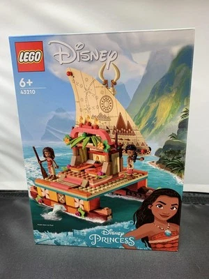 Disney Princess LEGO 43210 Moana and the Adventure Board 321 Pieces 2022 Unused - Image 1 of 4