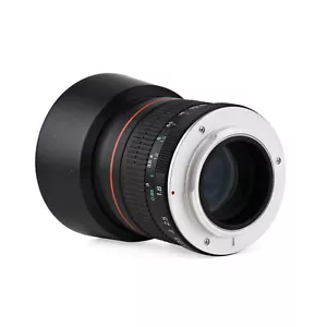 Andoer 85mm F1.8 Large Aperture Medium Tele Full Frame Portrait Camera Lens - Bild 1 von 9