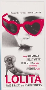 Boleto de película japonesa Stanley Kubrick 1962 de Lolita - Imagen 1 de 1