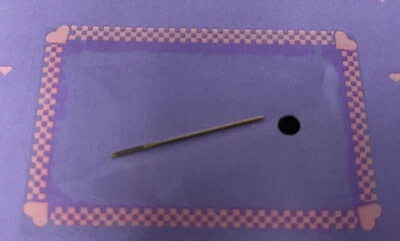 Aguja de tapiz coleccionable #26 chapada en oro de 24 kg de colección un regalo de oro solo para ti Foto 1 de 4