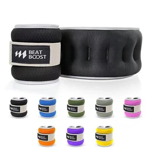 Ankle Wrist Weights for Women Men A Pair 2-10 Lbs Adjustable Straps for Pilates - Picture 1 of 9