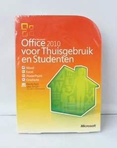 Microsoft Office 2010 Hogar y Estudiantes - Holandés/Holandés - Family Pack - NUEVO - Imagen 1 de 3