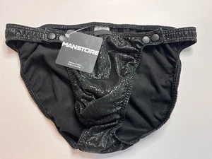 Manstore Popper Brief M2317 talla L imitación cuero NUEVO PRECIO ORIGINAL: 69,95 € negro - Imagen 1 de 3