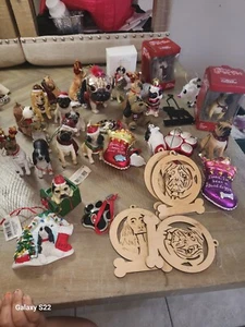 Lot of 37 Ornaments Puppy Love Pug Cocker Spaniel & More - Picture 1 of 5