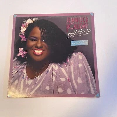 Jennifer Holliday Say You Love Me Vinyl LP 1985 Geffen Records GHS 24073 Sealed - Imagem 1 de 2