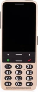 Telefono per non vedenti e ipovedenti con funzionalità avanzate, facile da usare, oro - Foto 1 di 3