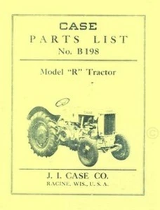 Lista Catalogo Ricambi Riparazione Trattore Case Model R - Foto 1 di 1