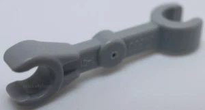 Lego 4x Brazo Gris Azulado Claro Mecánico Clips Rectos Empuñadura Vertical Droide - Imagen 1 de 1