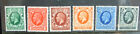 G.B. 1934 Sg 439-45 MNH mint part set of 6 perfect stamps. Low start to sell.