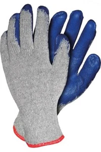 120 Paar Arbeitshandschuhe Baumwolle Handschuhe Latex Beschichtung Gr. 10 - Bild 1 von 2