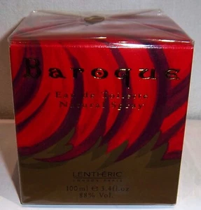 LENTHERIC BAROQUE EDT SPRAY 100ML - NEW BOXED & CELLOPHANE SEALED - RARE - Picture 1 of 5