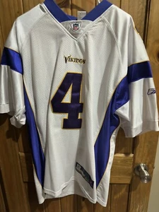 Brett Favre Minnesota Vikings Authentic Reebok Jersey Size 52 On Field Jersey - Picture 1 of 14