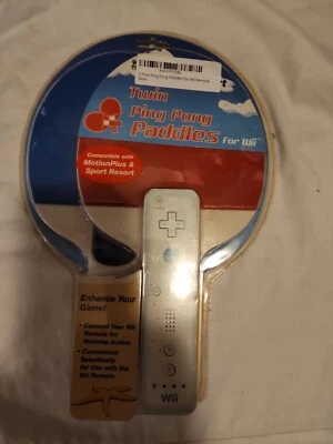 Ping Pong Paquete Doble Palas Nintendo Wii Mando iConcepts Nuevo Precintado Rojo/Azul Foto 1 de 2