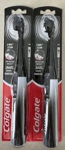 Cepillo de dientes a batería COLGATE 360 carbón sónico - 2 unidades - NUEVO SELLADO - Imagen 1 de 5