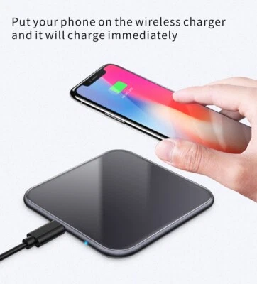 Techno S 15W QI Fast Charging Wireless Fast Charger for Apple,Samsung and more - Image 1 of 4