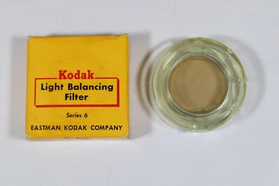 Kodak Light Balancing Filter, Series 6, Wratten # 81C, (Yellowish) - Image 1 of 4