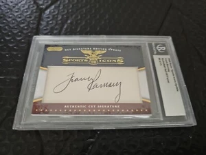 FRANK RAMSEY 6/13 2009 Razor Sports Icons Update CUT AUTO Basketball HOF - Picture 1 of 9