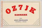 ad9028 - DENMARK - RADIO FREQUENCY CARD   -  1950