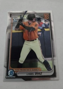2024 Bowman Chrome - Prospects #BCP-194 Lisbel Diaz (RC) - Picture 1 of 1