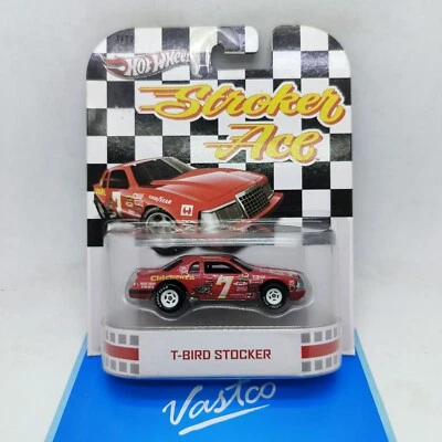 Hot Wheels 2013 Retro Entertainment Stroker Ace T-Bird Stocker 1/64 Scale X8920 - Image 1 of 4