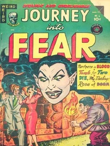 CD-ROM JOURNEY INTO FEAR COMICS COLECCIÓN EDAD DE ORO - Imagen 1 de 1