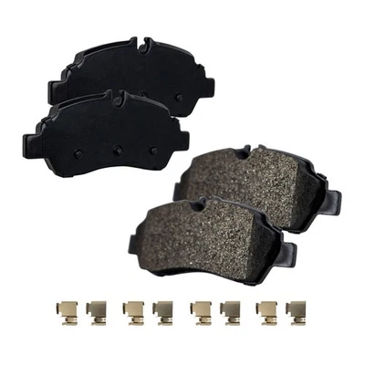 Juego de pastillas de freno traseras semimetálicas para Ford Transit-150/250 2015-2019 Foto 1 de 4