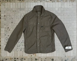 G Star Raw Filch Combat Over shirt Jacket Denim Army Military Green Size L NWT - Picture 1 of 6