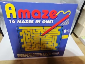 Amaze 16 Mazes In One! By Think Fun. Single Player Game NEW - Picture 1 of 2